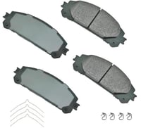 من 19 الى 23 لكزس E350 طقم فحمات فرامل أماميه وخلف...