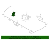 1 حساس خلفي جينيسس G70 من 2018 الى 2020 اصلي وكاله...