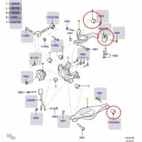 3 جلد مقصات خلفيه فورد اكسبلور 2011-2015 شامل رسوم...