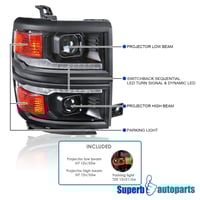 شمعات ليد متحركة سلفرادو من 2014 الى 2015 شامل رسو...