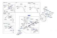 علبة فرامل كيا سيراتو من الى 2010 الى 2013 اصلي وك...