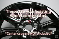 طقم اغطية اسود لماع بوليسي جنط 18 فورد اكسبلور 202...