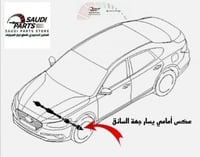 عكس أمامي يسار جهة السائق كيا ريو 2017 الى 2021 اص...