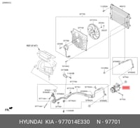 كمبروسر دينا هونداي و كيا من 2016 الى 2020 اصلي وك...