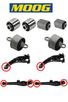 طقم جلد مقصات خلفيه كاليبر كومباس باتريوت 2007 الى...