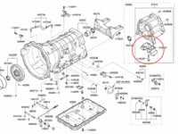 جلدة كرسي قير جينيسس 2016 محرك 3.3L اصلي وكاله شام...