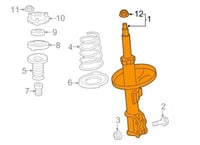 عدد 2 مساعدات امامية افالون من 2005 الى 2012 اصلي...