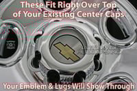 طقم اغطية كروم جنط 16 ثمانية مسمار شفروليه اكسبريس...