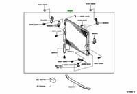 رديتر مكيف تويوتا لاندكروزر V6 ديزل من 1998 الى 20...