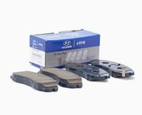 طقم فحمات أمامي وخلفي هونداي جينيسس 2008-2013 اصلي...