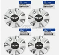 طقم اغطيه جنط 18 جينيسس اصلي وكاله شامل رسوم الشحن...