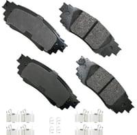 من 18الى 24 تويوتا كامري طقم فحمات فرامل أماميه وخ...