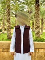 سديري عنابي واسود قلابي "جوخ"