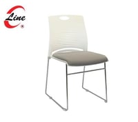 كرسي انتظار مقعد جلد مع SS ارجل