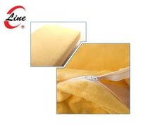 غطاء مرتبة مخمل ناعم مع سسته