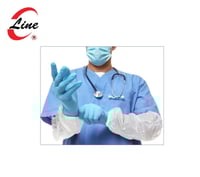 غطاء ذراع - ازرق - غير منسوج - 40×22سم - 20G - كرت...