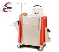 عربة طوارئ - Crash Cart New Model 6 Drawers