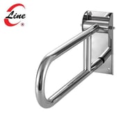 ساند حمام استنلس ستيل جداري ينطوي - مقاوم للصدا