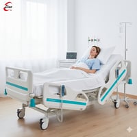 سرير كهربائي 4حركات كونتـرول يدوي تحمل 250 كلج