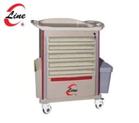 عربة توزيع - Medication Cart 50 Drawers