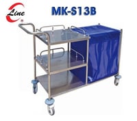 عربة توزيع بياضات ونظافة - Trolley S.S MK-S13B