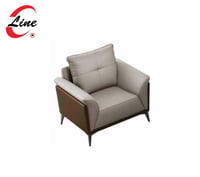 طقم كنب للمكتب 3قطع بيج مع لون جملي