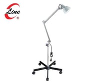 لمبة حمرا - تحكم بشدة الإضاءة مع ستاند بخمس عجلات