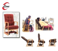 كرسي استرخاء - Recliner Chair Red