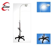 لمبة كشف LEDمع ستاند بخمس عجلات - عنق متحرك