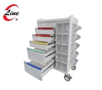 عربة توزيع ادوية و سحب عينات دم