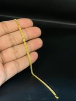 سوارة الجنزير ذهب عيار21 مميزه و فاخره للهدايا بوا...