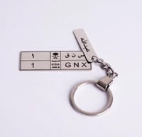 ميداليه مفتاح لوحه سياره