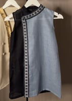 دقلة أنيقه للمناسبات – قماش لينن فاخر