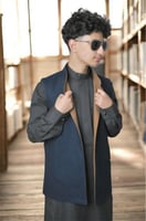 سديري دبل فيس أطفال – جوخ كحلي وجملي