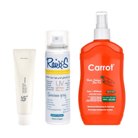 مجموعة العناية الصيفية المتكاملة - 3 قطع