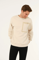 بلوفر الجيب الامامي بتصميم ناعم وانيق