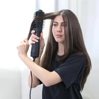 لابيل ميني برش لتجفيف وتصفيف الشعر لون أسود - LB01...