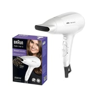 براون مجفف شعر ساتين هير 3 أبيض أيوني مع فوهة تركي...