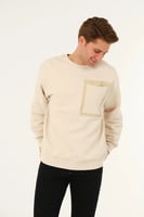 بلوفر الجيب الامامي بتصميم ناعم وانيق