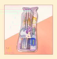 مجموعة اقلام رصاص عروس البحر بنفسجي