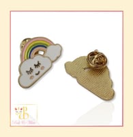 بروش قوس قزح وسحابه Rainbow Brooch