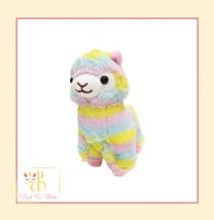 دمية الباكا حجم صغير ملون Alpaca Toy small