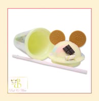 كوب كوكيز اصفر Yellow Cookies Cup