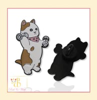 بروش قطة ترفع اثقال Gymnastic Cat Booch