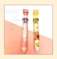 قلم دبدوب لطيف بألوان حبر متعددة