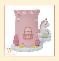 حامل أقلام قلعة يونيكورن Unicorn Castle Pen Holder