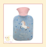 كمادة يونيكورن سماوي Sky Blue Hot water Bag