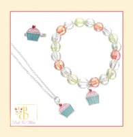 طقم سلسلة واسورة وخاتم Necklace with Bracelet and...