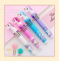 قلم يونيكورن ب10 ألوان حبر Unicorn Pen with 10 ink...