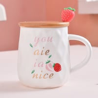 كوب فراولة you aie ia nice Strawberry Cup